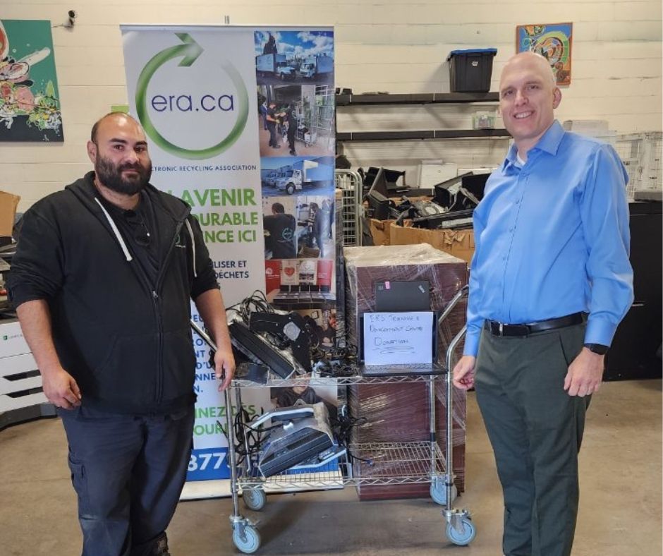 ERA Donates Electronic Devices to ERS in Montreal