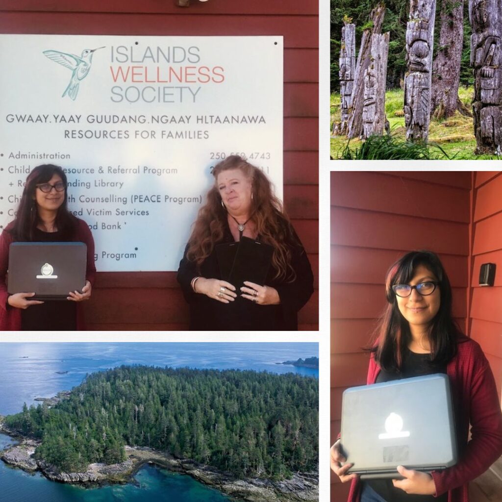 CBABC & ERA Donates Electronics to the Islands Wellness Society