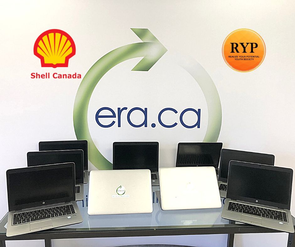 Shell Canada & ERA Partners to Donate Laptops To Alberta Charity