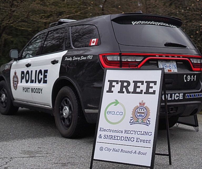 ERA & The Port Moody Police Offers FREE Data Destruction