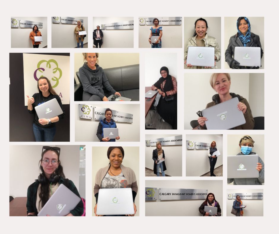 Shell Canada & ERA Donate Laptops to Support Women in Calgary