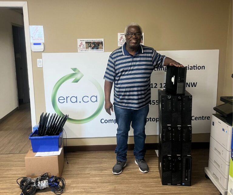 ERA Donates Computers to OSL Centre in Edmonton