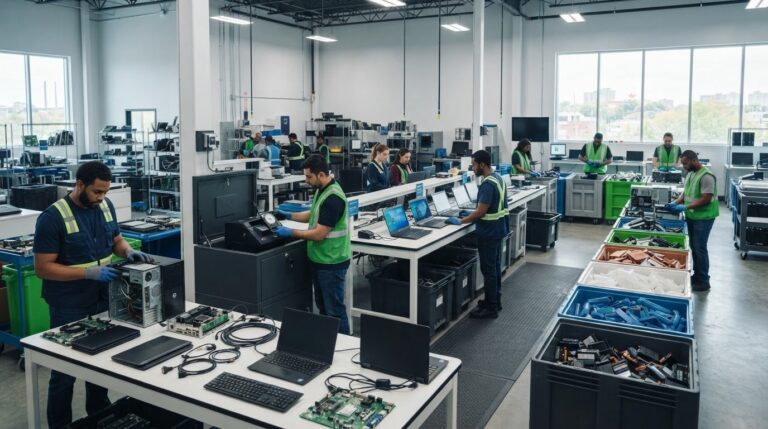 Computer recycling: How data, parts and materials are handled