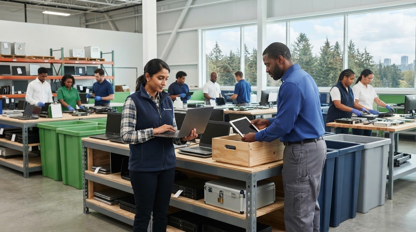 Electronics Recycling for Organizations: A Canadian Guide