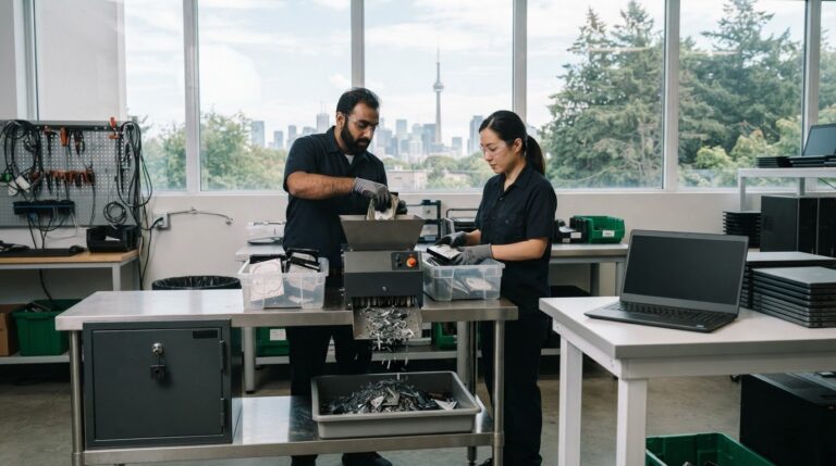 Secure Data Destruction for Canadian Business Media
