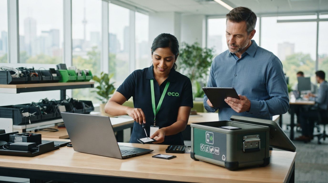 Secure Laptop Recycling for Businesses