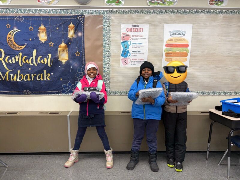 Image for the Tweet beginning: A big congratulations to students