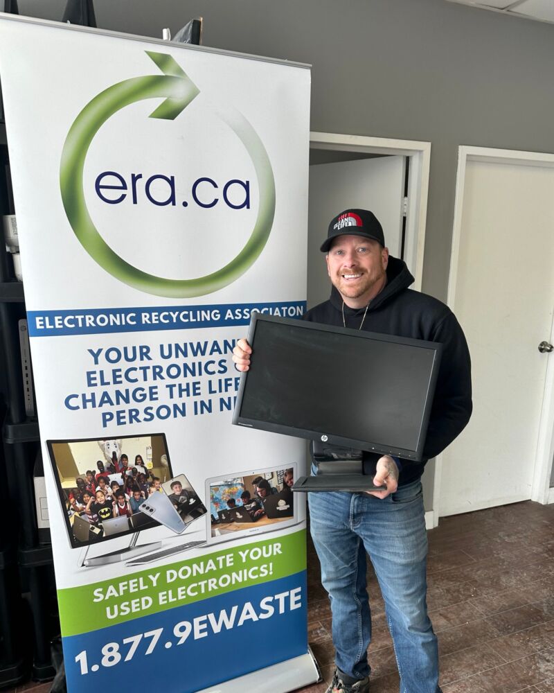 Image for the Tweet beginning: ERA recently donated 2 desktop