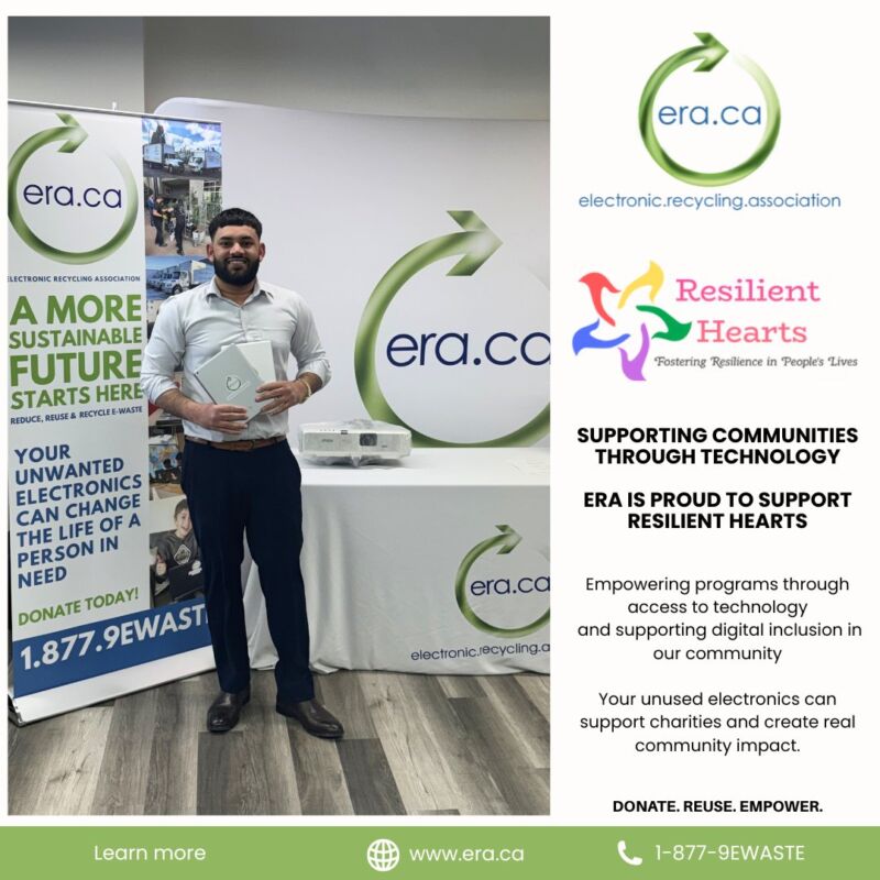 Image for the Tweet beginning: Technology can change lives!

ERA is