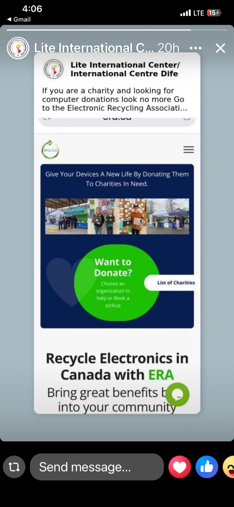 Image for the Tweet beginning: You can donate your old