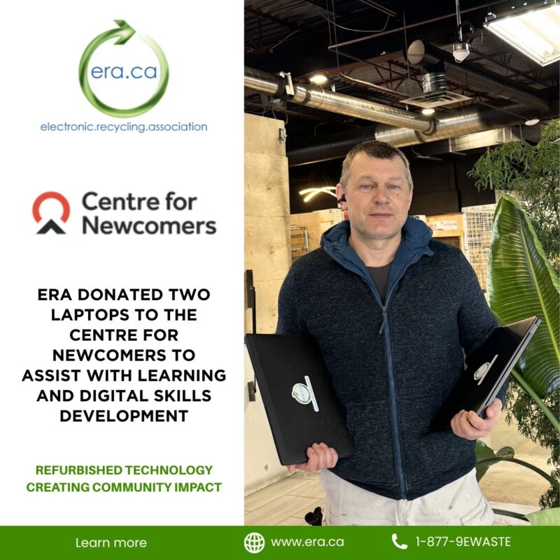 Image for the Tweet beginning: Two refurbished laptops were recently