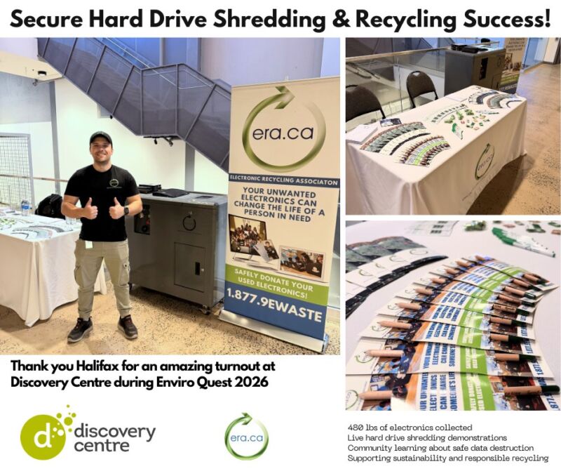 Image for the Tweet beginning: Discovery Centre Halifax x ERA