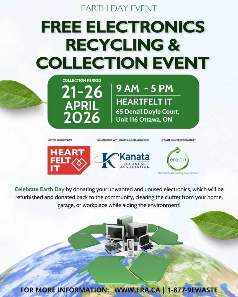 Image for the Tweet beginning: Looking to responsibly recycle outdated