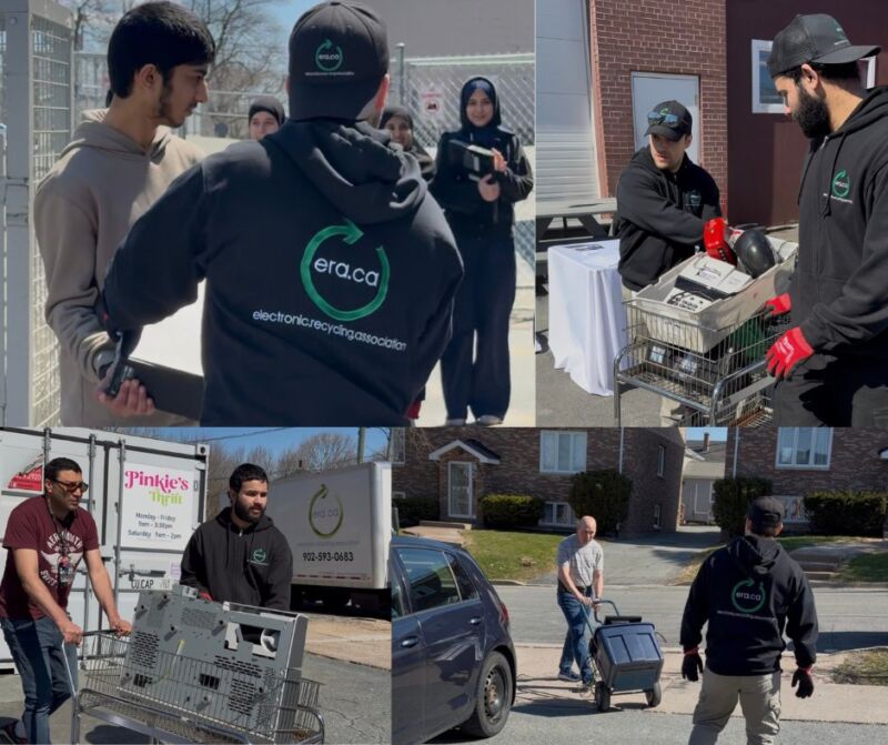 Image for the Tweet beginning: Halifax showed up for Earth