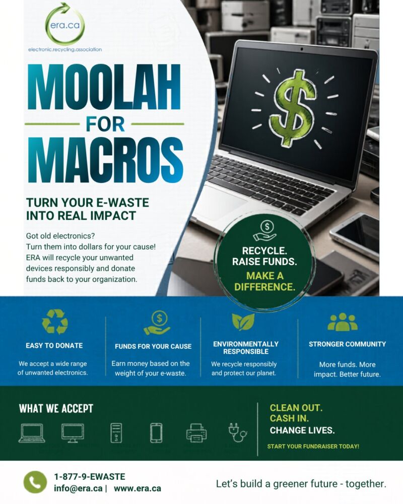 Image for the Tweet beginning: Turn unwanted electronics into real