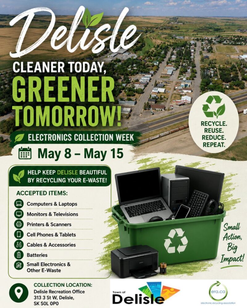 Image for the Tweet beginning: Electronics Collection Week in Delisle,