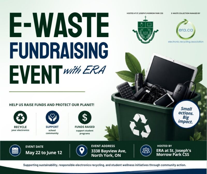 Image for the Tweet beginning: Recycle your unwanted electronics and