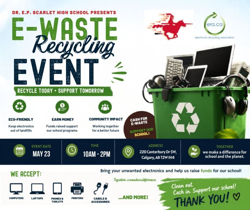 Image for the Tweet beginning: Today, the Electronic Recycling Association