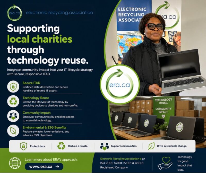 Image for the Tweet beginning: Supporting Local Charities Through Technology