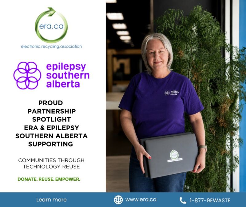 Image for the Tweet beginning: Technology donations create real community