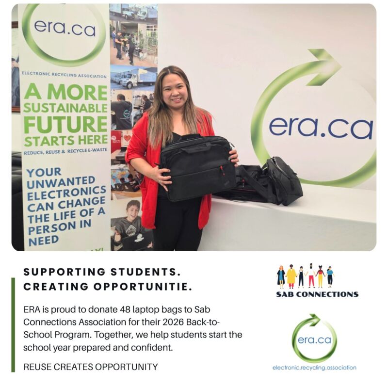 Image for the Tweet beginning: ERA is proud to support