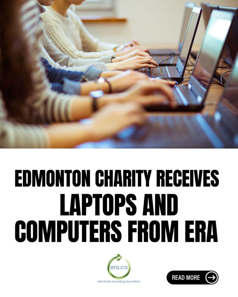 Image for the Tweet beginning: The Electronic Recycling Association (ERA)