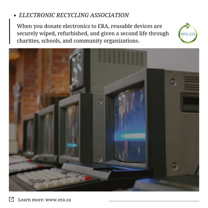 Image for the Tweet beginning: ♻️ Recycle old computers with
