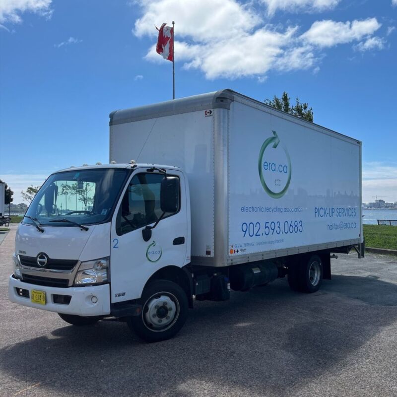 Image for the Tweet beginning: Electronic Recycling in Halifax and