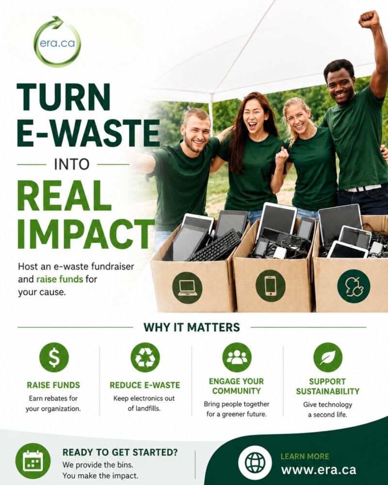 Image for the Tweet beginning: Give unwanted electronics a second