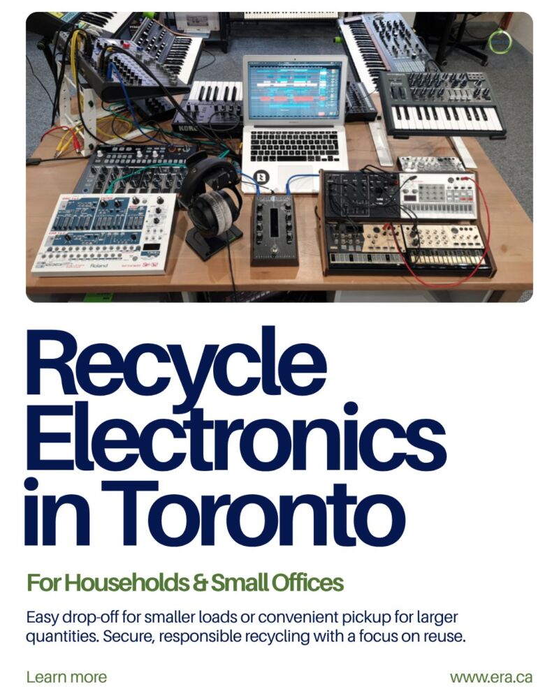 Image for the Tweet beginning: Recycle Electronics in Toronto!

Unwanted laptops,
