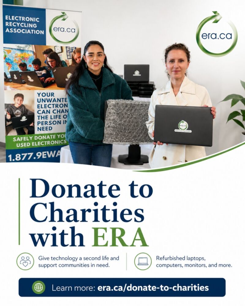 Image for the Tweet beginning: Donate to Charities with ERA

Give