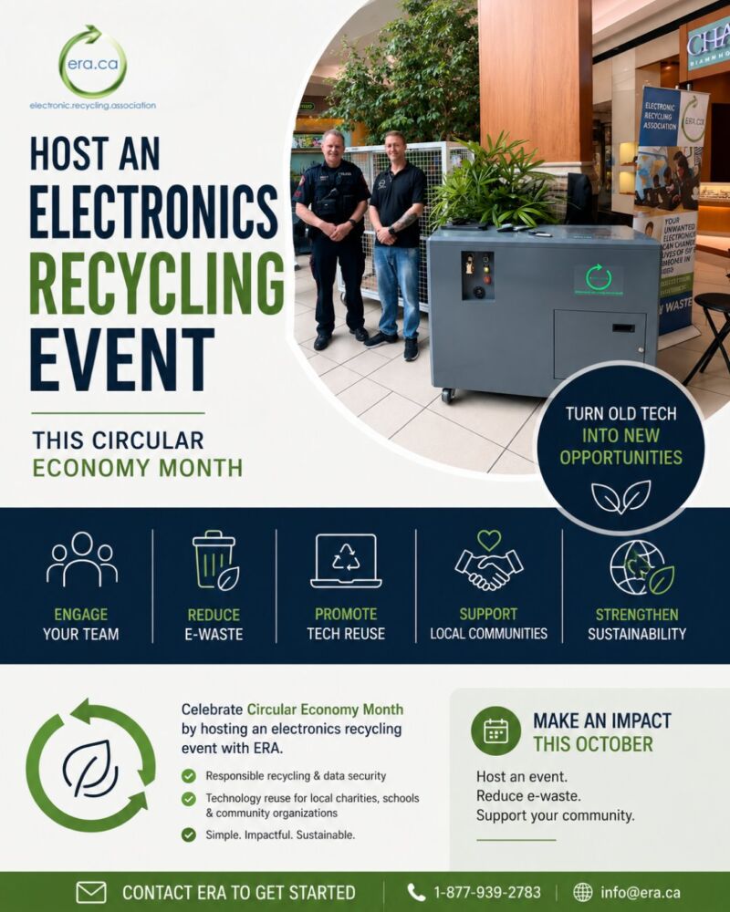 Image for the Tweet beginning: October is Circular Economy Month