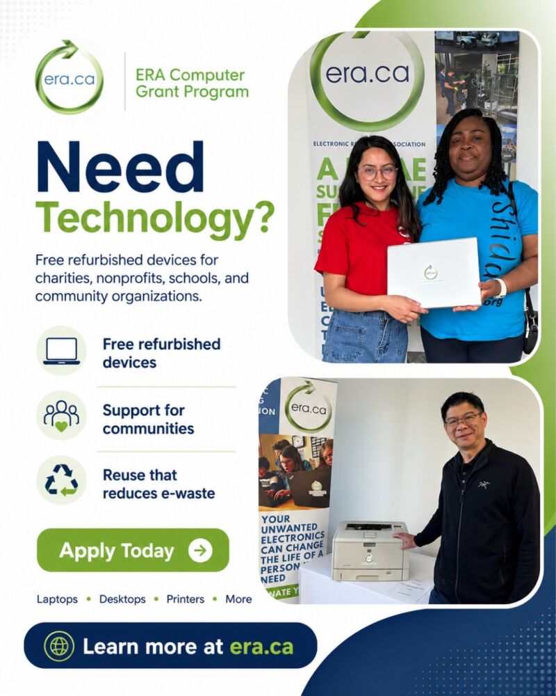 Image for the Tweet beginning: Need Technology? 
ERA Can Help.

The