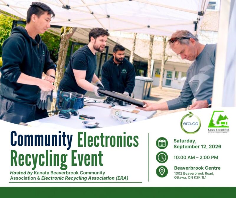 Image for the Tweet beginning: Happening today in Kanata!

ERA and