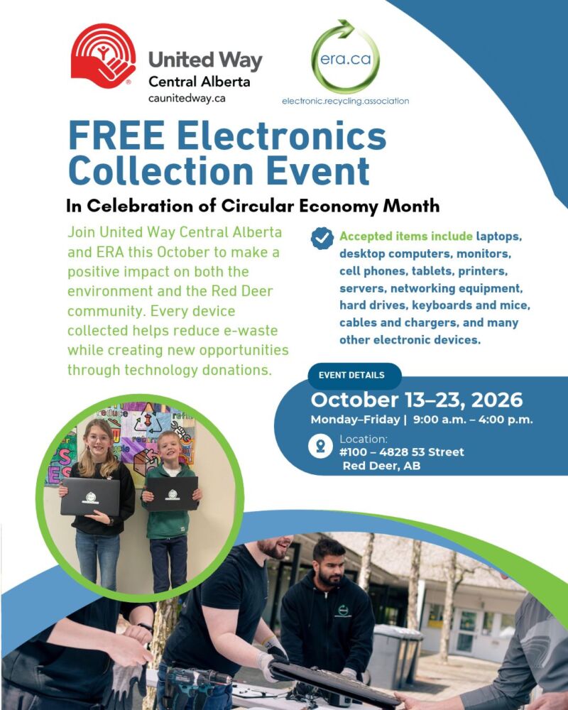 Image for the Tweet beginning: Give your unwanted electronics a