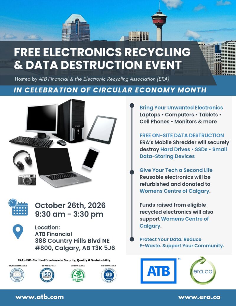 Image for the Tweet beginning: Recycle Your Electronics. Protect Your