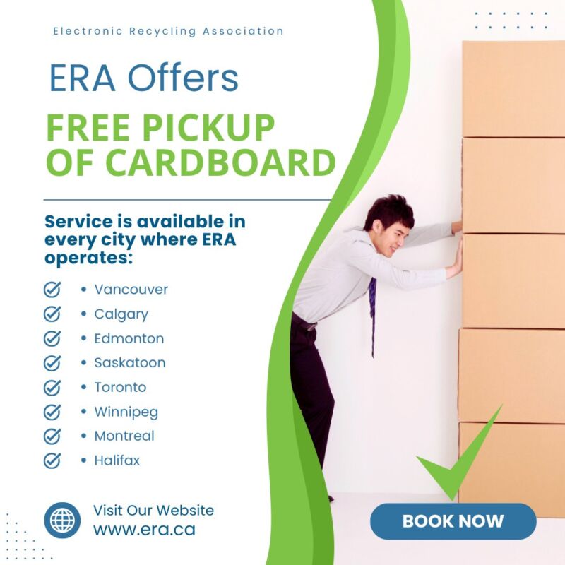 Image for the Tweet beginning: Free Cardboard Box Pickup with